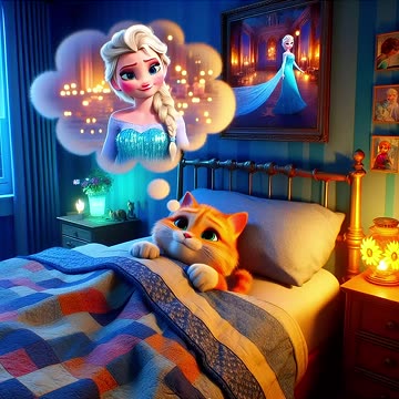 I met ELSA 😱😻😍 #cat #funny #meow #cute #catmemes #cutecat #catlover #catvideos #elsa