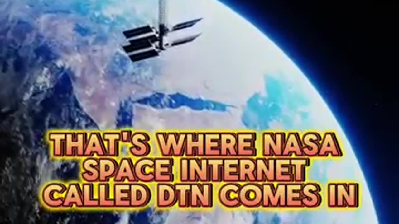 Internet in space 🚀 #nasa #internet #space #cosmos #earth #science #technology #facts #knowledge