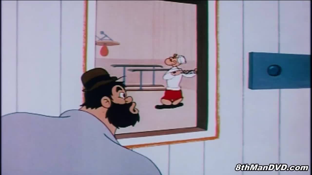 POPEYE THE SAILOR MAN: Out to Punch (1956) (Remastered) (HD 1080p) | Jackson Beck, Jack Mercer