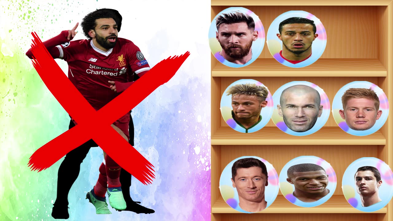 Wrong Heads Cristiano Ronaldo ,Lionel Messy , Zinedine,Kylian Mbappé Puzzle find the man player