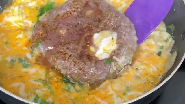 Smiley Face Burger