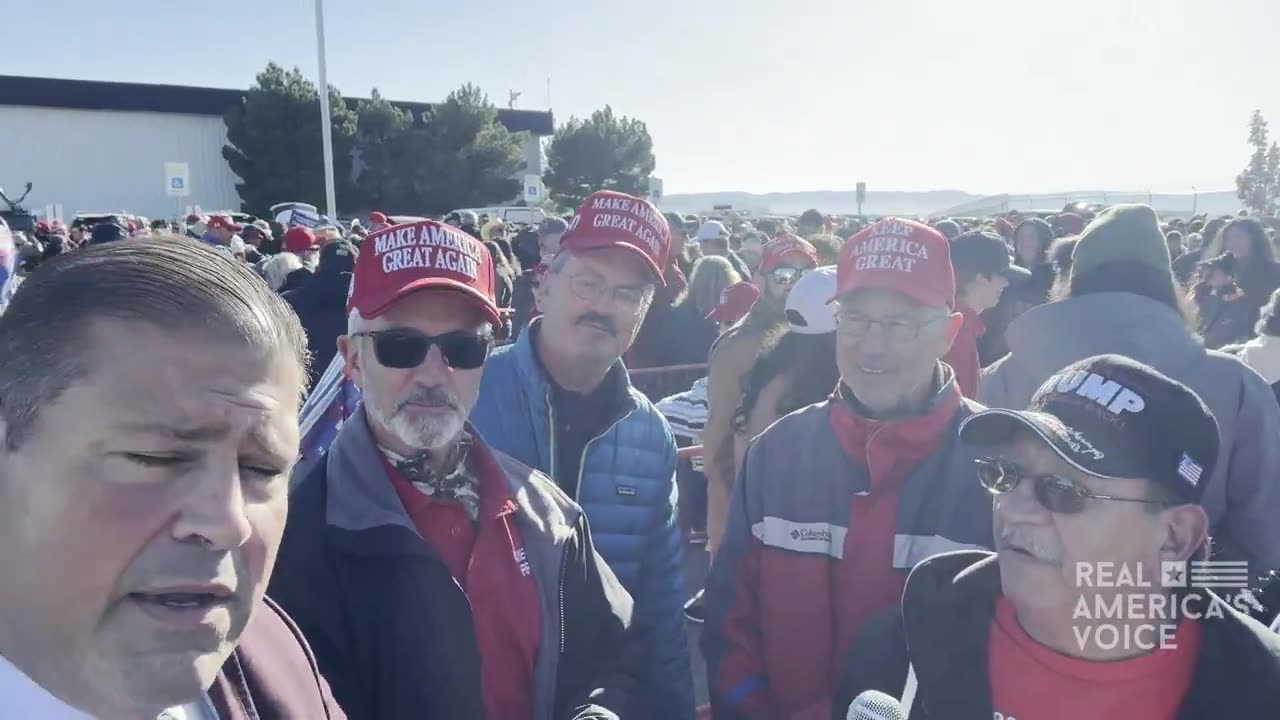 TRUMP RALLY GOERS IN ALBUQUERQUE SAY