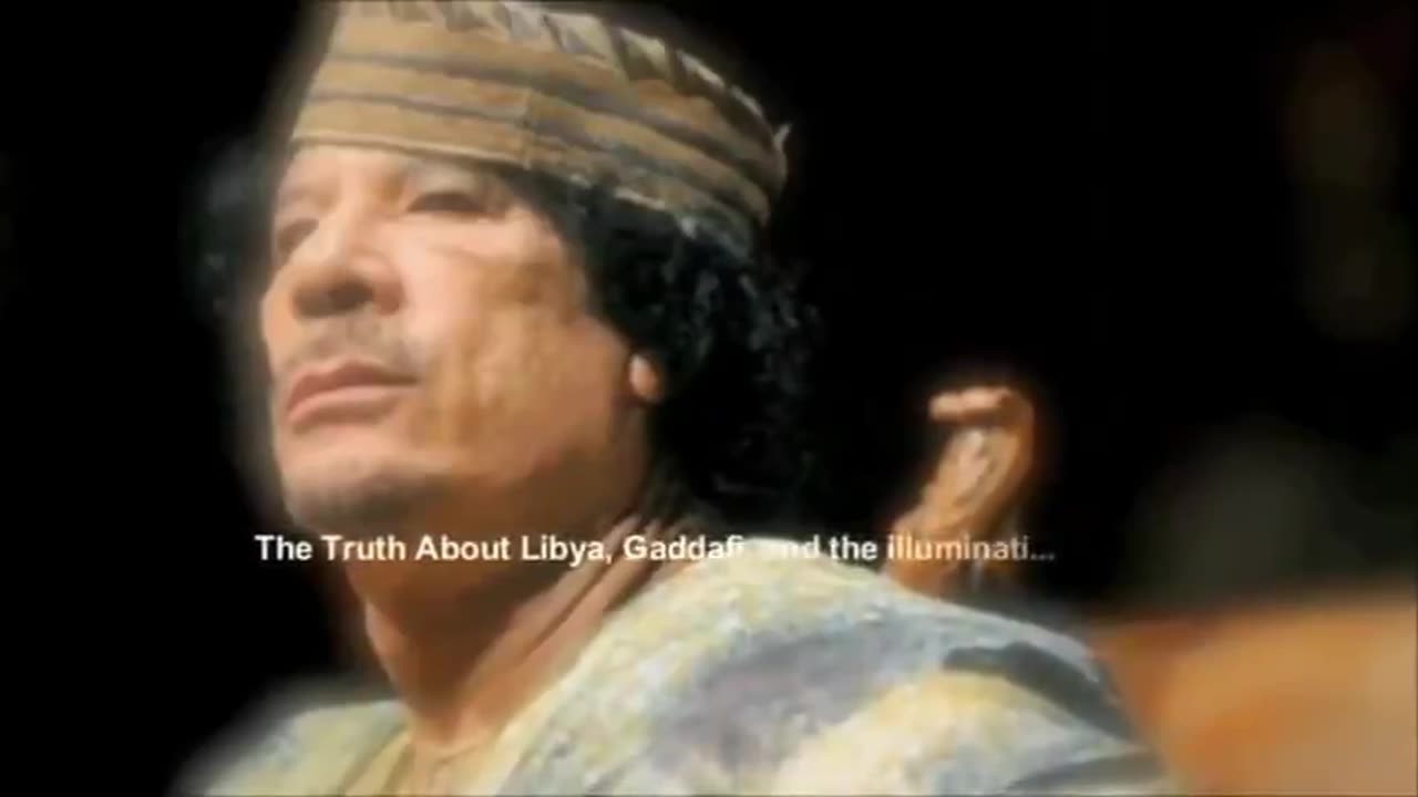 WHY ((( THEY ))) KILLED GADDAFI