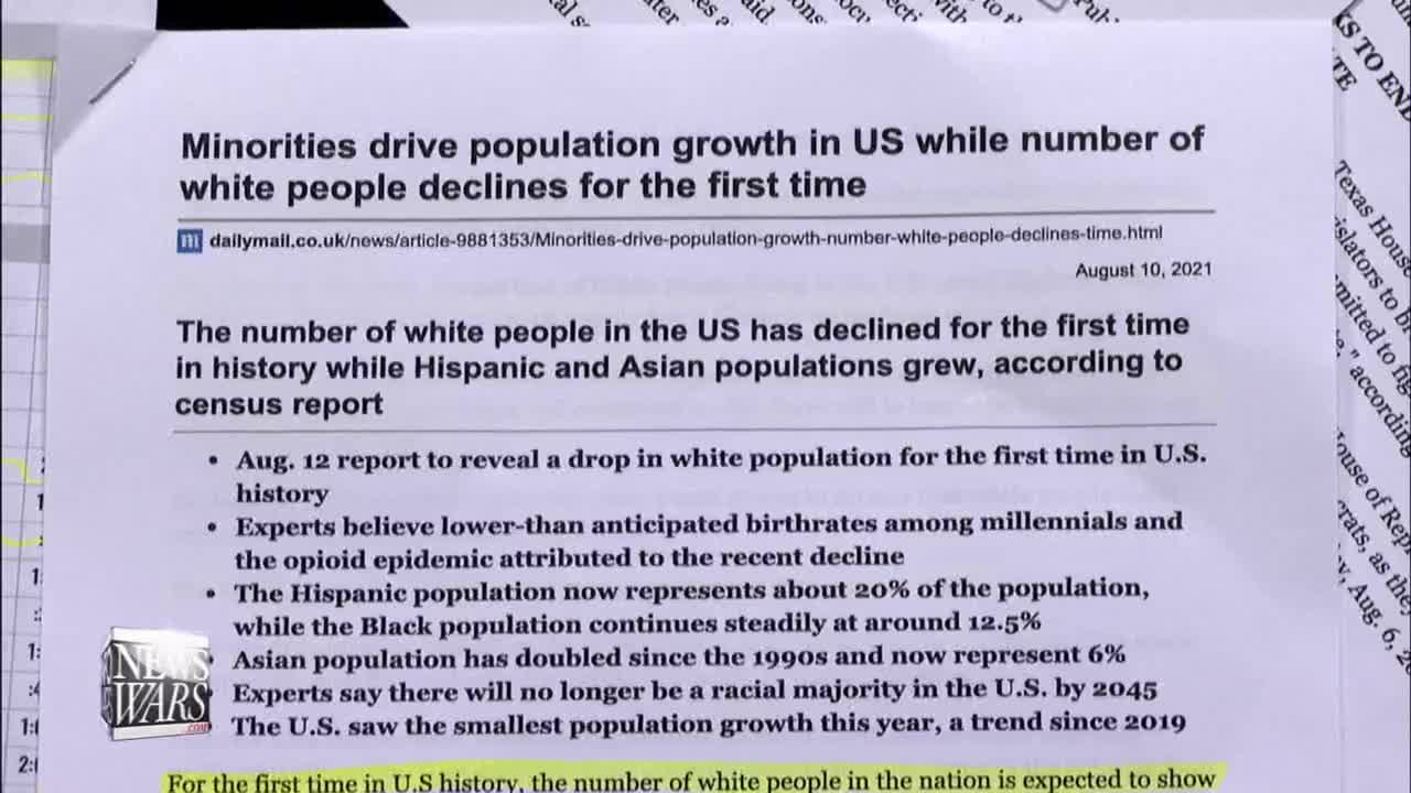 White Genocide - Number of White Americans Drops for the First Time in History