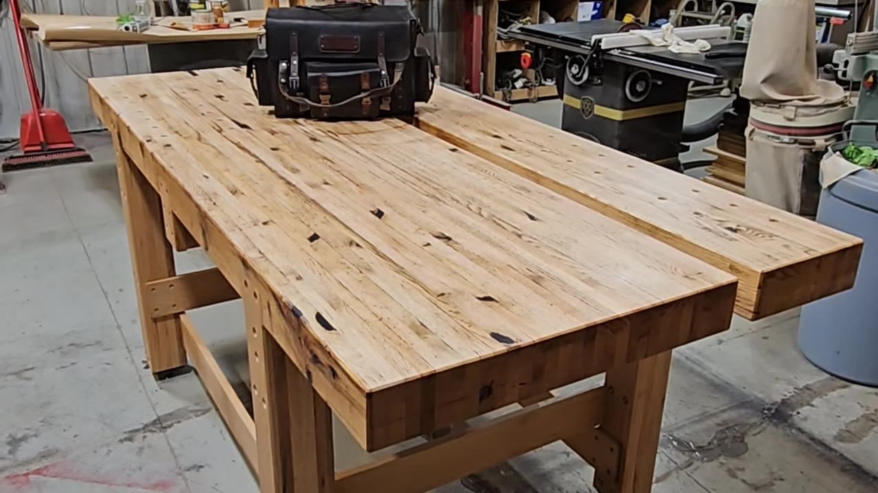 Super Smooth Workbench Top is Done