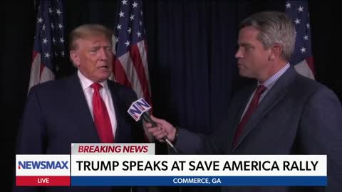 EXCLUSIVE: Trump speaks to Newsmax about Hunter, Hillary and Ukraine