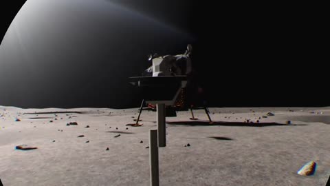 (LAST JEDI) Walking on the Moon with (PlayStation VR Headset) Apollo 11