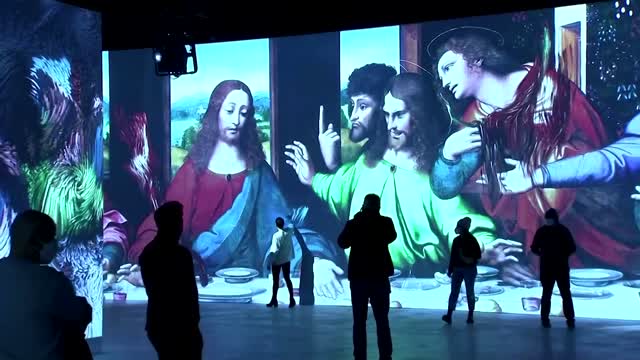 Da Vinci's works brought to life at Berlin art show