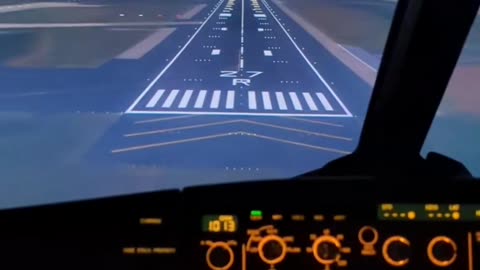 Aircraft smooth landing pilot