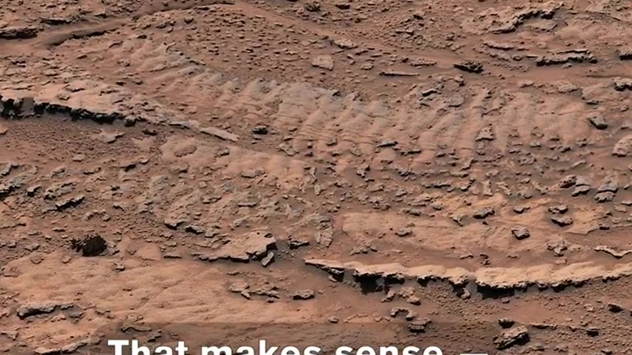 Evidence of water on Mars