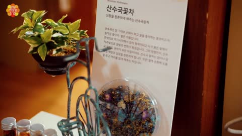 Korean Flower Tea Culture Experience