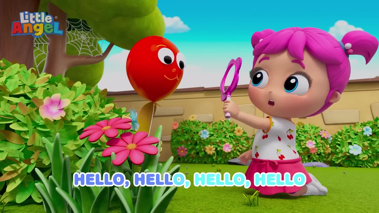 Hello Family Song _ @LittleAngel Kids Songs & Nursery Rhymes_