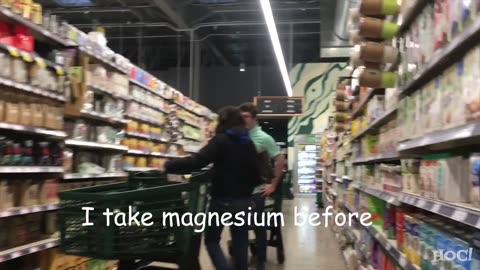 Hidden Cam Open Carrying in Whole Foods Reaction !