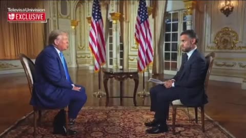 Trump flips entire script on liberal reporter: "He can't talk!"