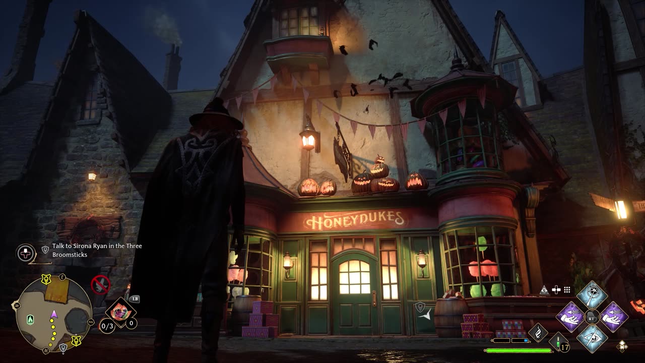 Hogwarts Legacy - Halloween at Honeydukes