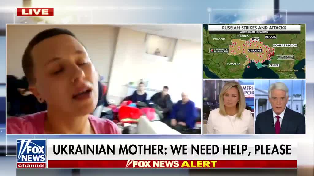 Ukrainian mom begs for help from Kyiv shelter- Putin wants ‘to kill’ as many of us as possible