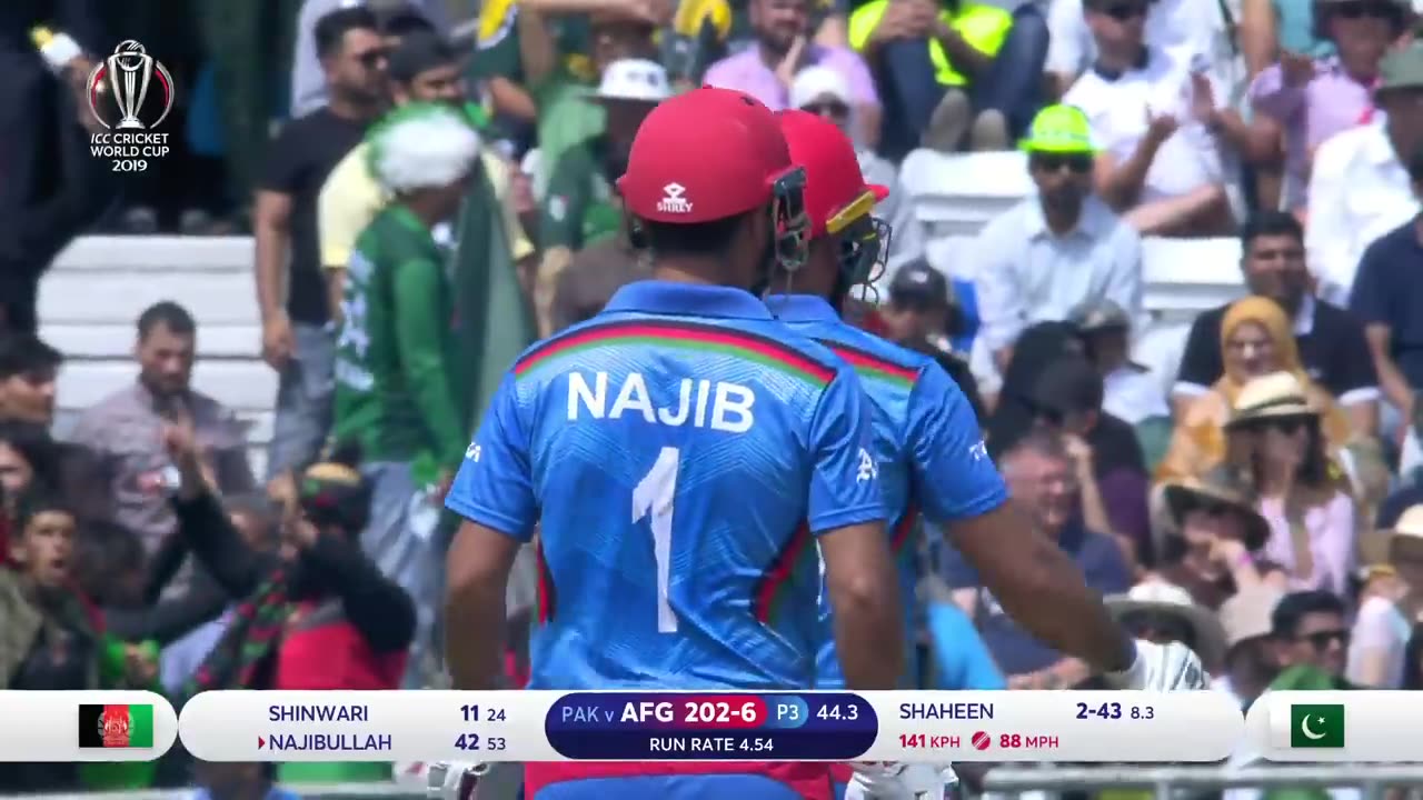 Pakistan vs Afghanistan - Match Highlights Cricket World Cup 2019