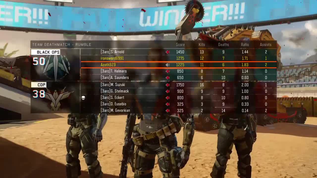 Call of Duty Black Ops3 (Ps4) Team Death Match36