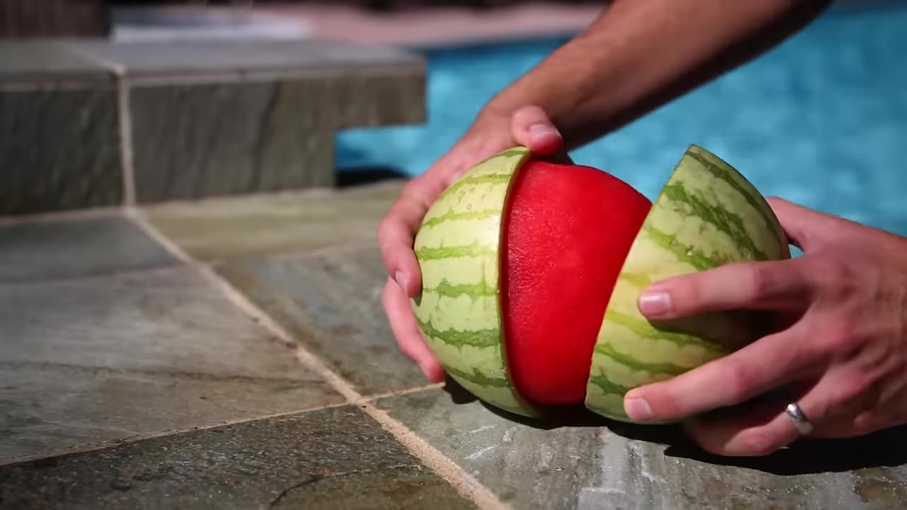 Skin a Watermelon Party Trick