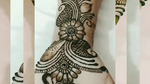 Simple mehndi designs #reels# Pragati ☺️