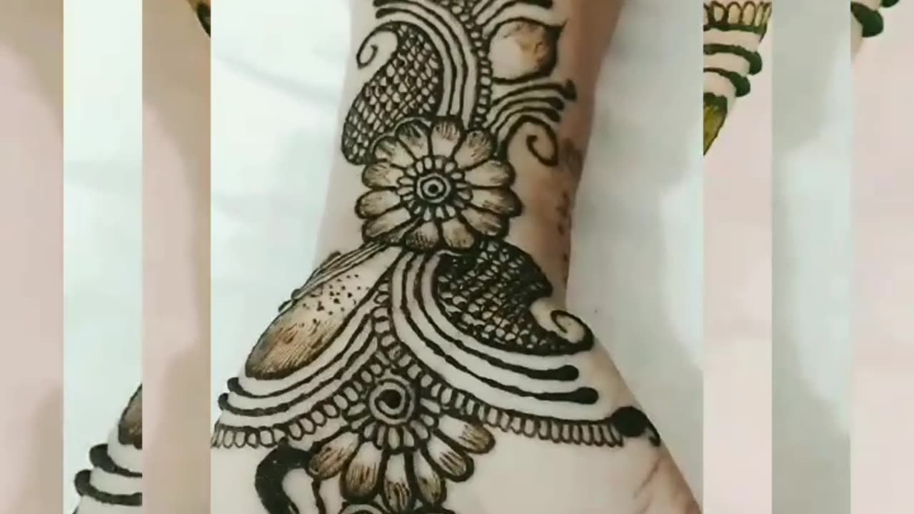 Simple mehndi designs #reels# Pragati ☺️