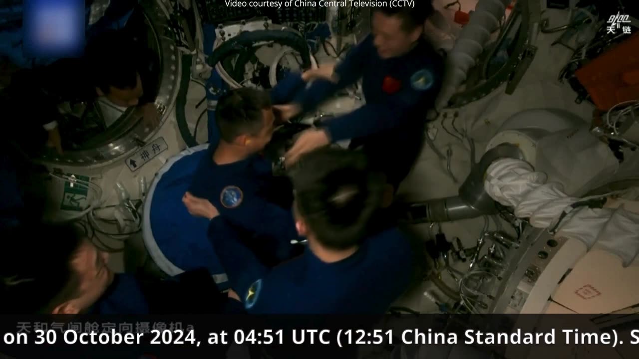 Spacecraft Docks and Crew Welcomed onboard the China Space Station 👩‍🚀🛸