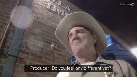 This Sheriff changes stance on weed after smoking a joint for first time.