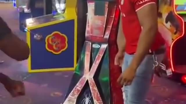 He Broke The Punching Machine
