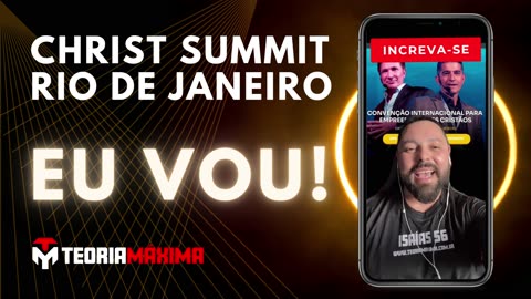 CHRIST SUMMIT RJ - EU VOU!