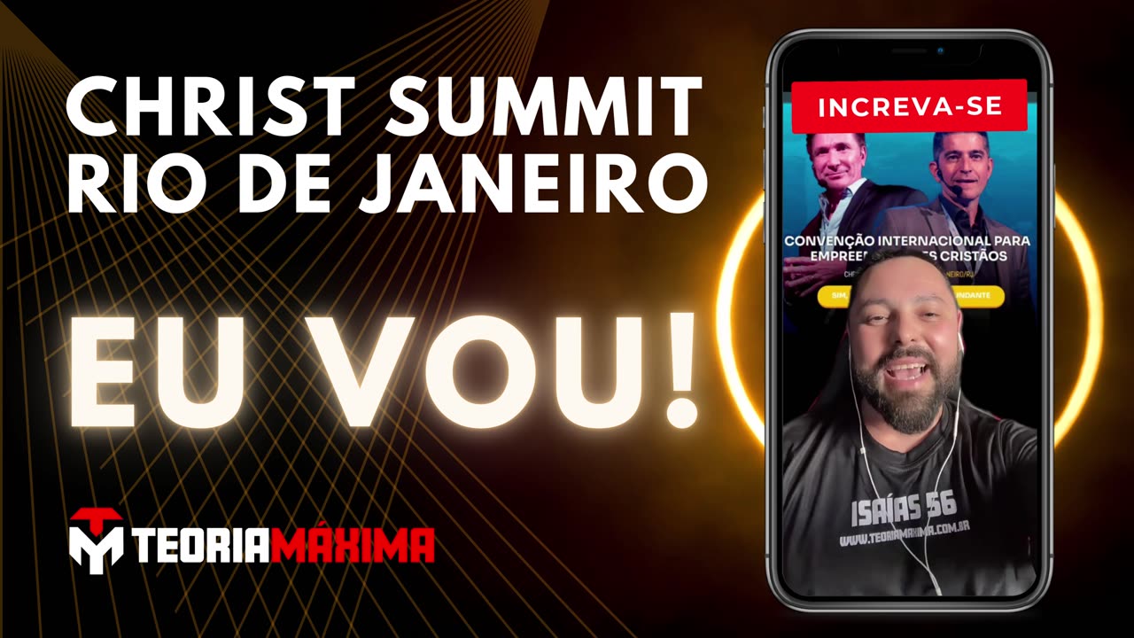 CHRIST SUMMIT RJ - EU VOU!