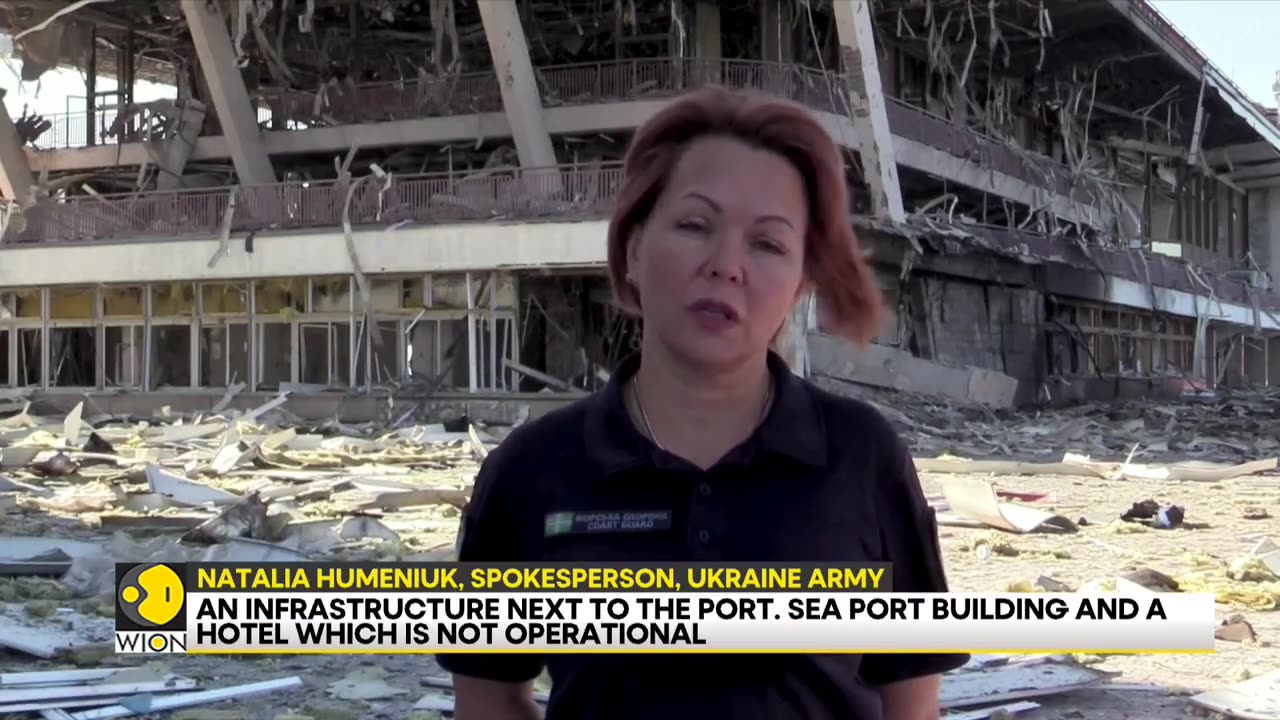 Russia-Ukraine war- Russia pounds infrastructure in Odesa - Latest News - WION