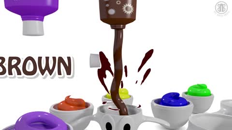 Learn Colors with Surprise Eggs - BillionSurpriseToys Nursery Rhymes, Kids Songs