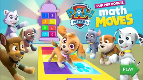 Paw Patrol Games Pup Pup Boogie Math Moves