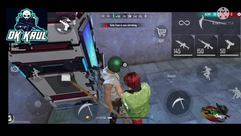 Real friend in game #. Gaming video.