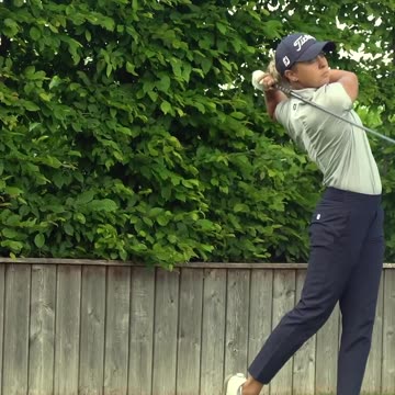 Pauline Roussin in the house #golf #golfer #professional #pro #athlete #green #fairway #hit #swing