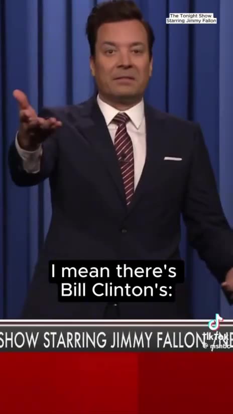 WOW Fallon actually did a joke about Biden