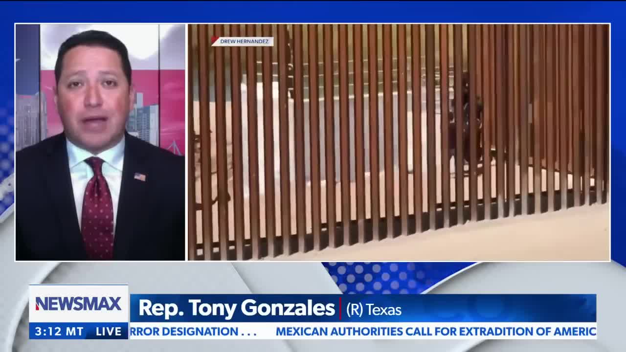 Rep. Tony Gonzales on ACLU wanting to release 30k migrants into U.S. towns