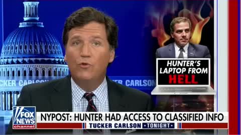 Tucker exposes shocking Hunter Biden information #shorts