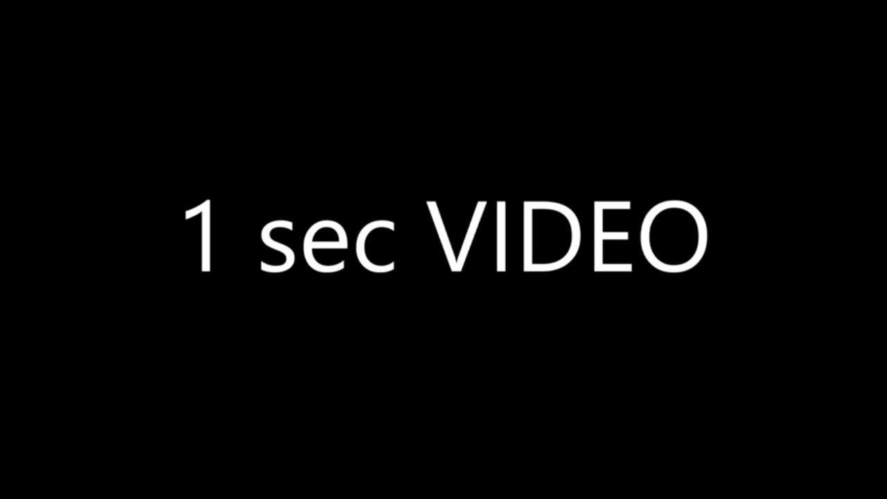 1 sec video Click here
