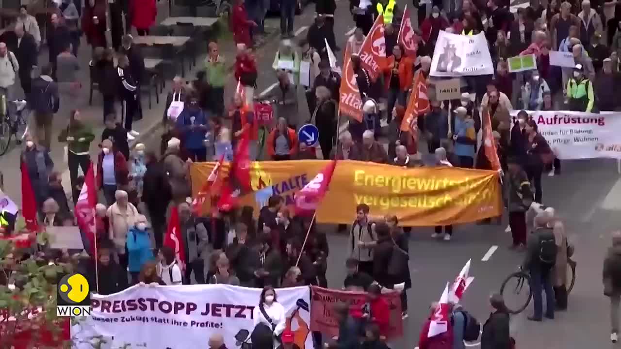 Germany energy crisis: Thousands hit streets over skyrocketing energy costs | Latest News | WION