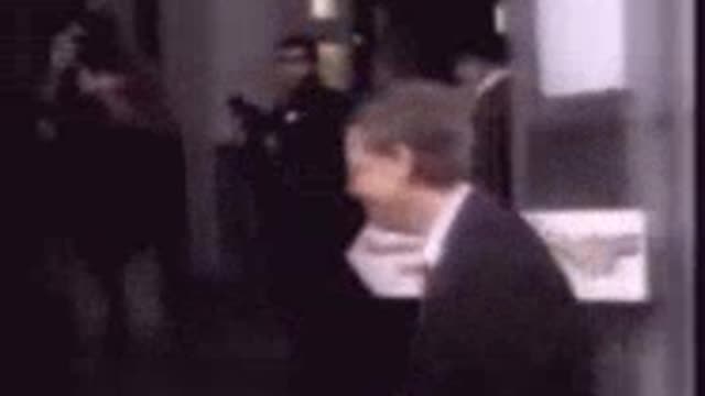 Gates gets a Pie in the face.