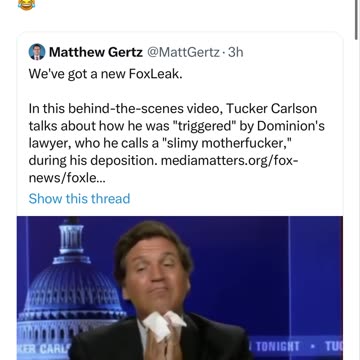 More Tucker Unleashed👏🏻