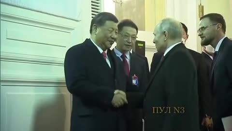 XI JINPING SAYS GOODBYE TO PUTIN BEFORE LEAVING HE SAYS CHANGES ARE COMING THAT HAVE NOT HAPPENED FOR 100 YEARS TOGETHER WE ARE PROMOTING UNITING IN PEACE