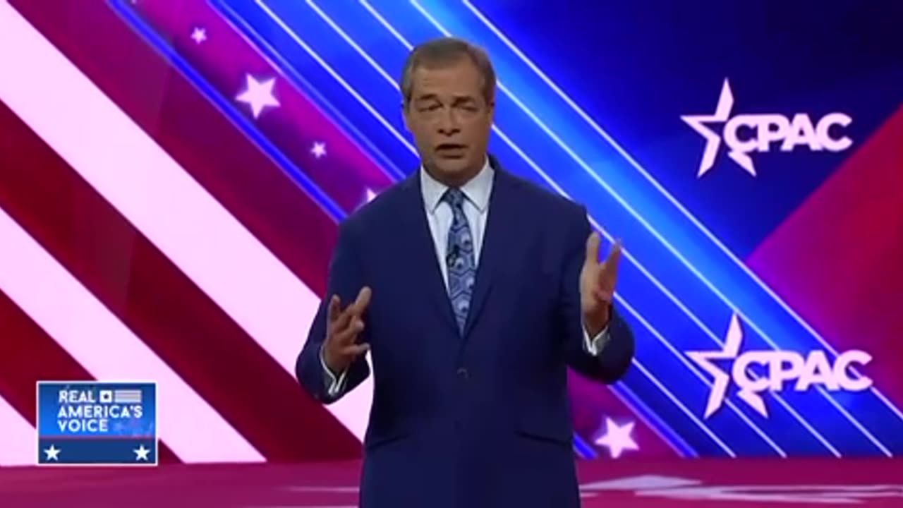 Nigel Farage CPAC