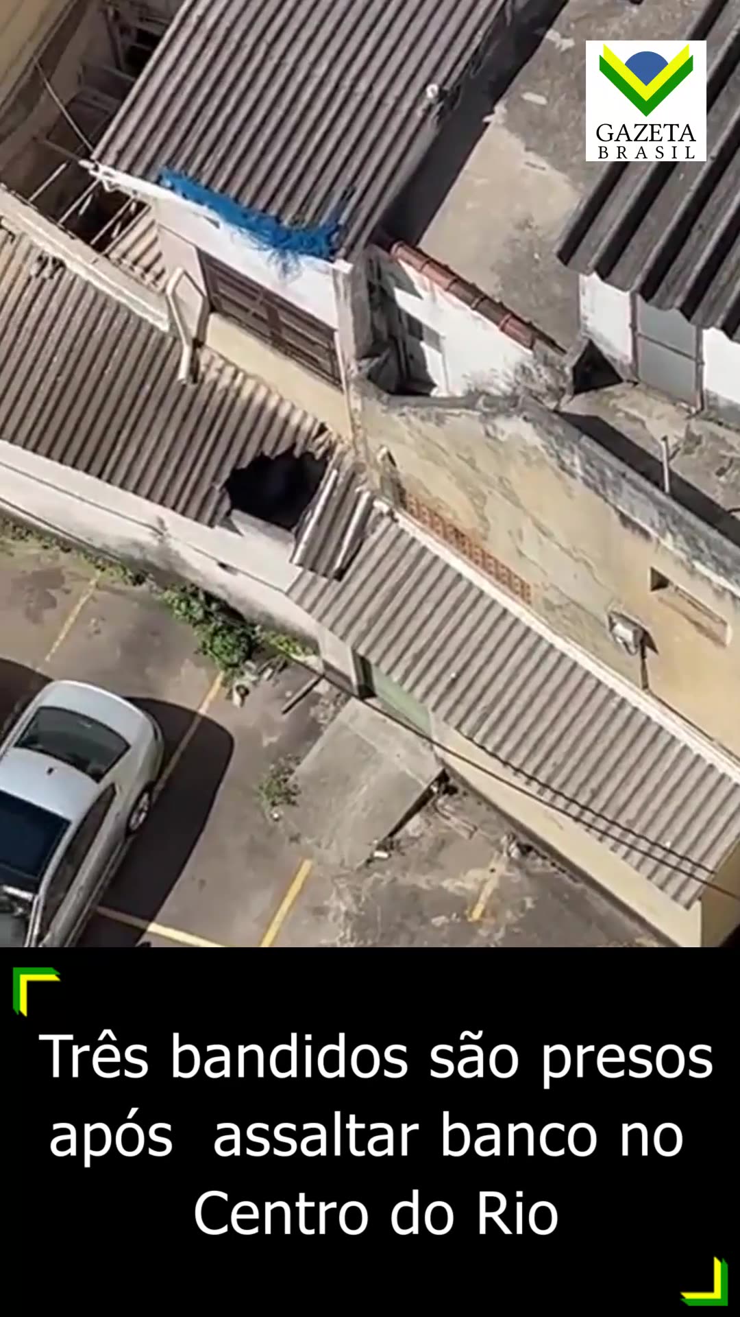 Assalto a banco no Rio termina com reféns libertados e bandidos presos