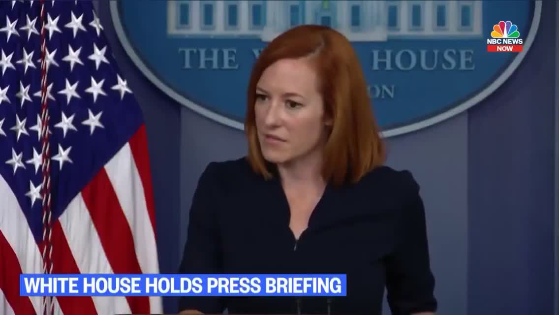Jen Psaki Snaps at Reporter: 'Why Do You Need to Have That Information?'