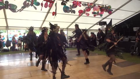 Beltane Border Morris - Brimfield - Priddy Folk Festival - 9 Jul 23