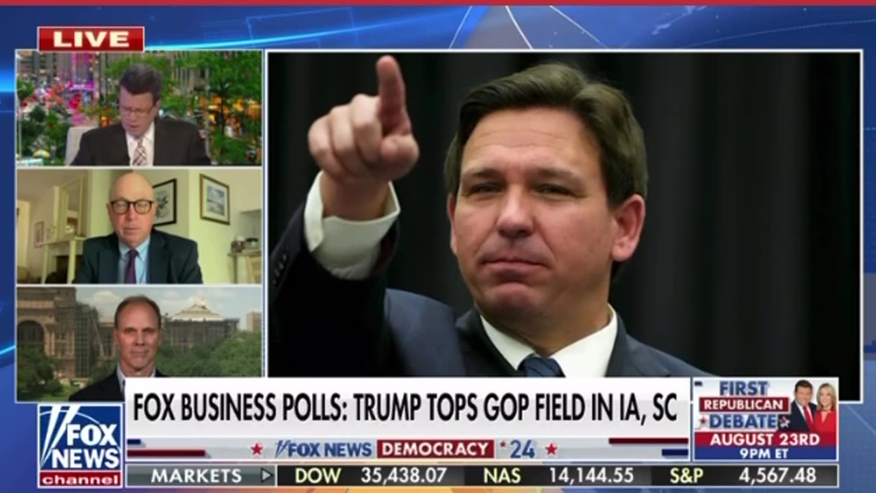 Ron DeSantis fires 1/3 of his Campaign Staff - Ron is Sinking