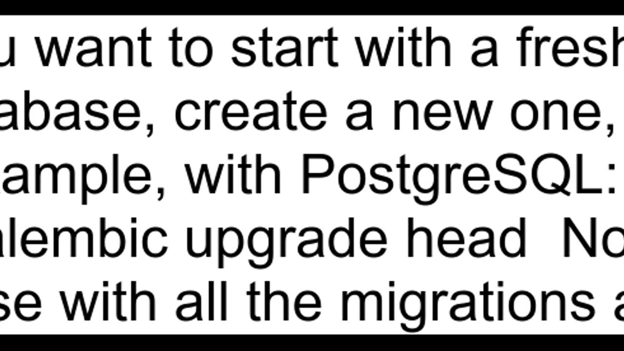 How to clear history and run all migrations from the beginning