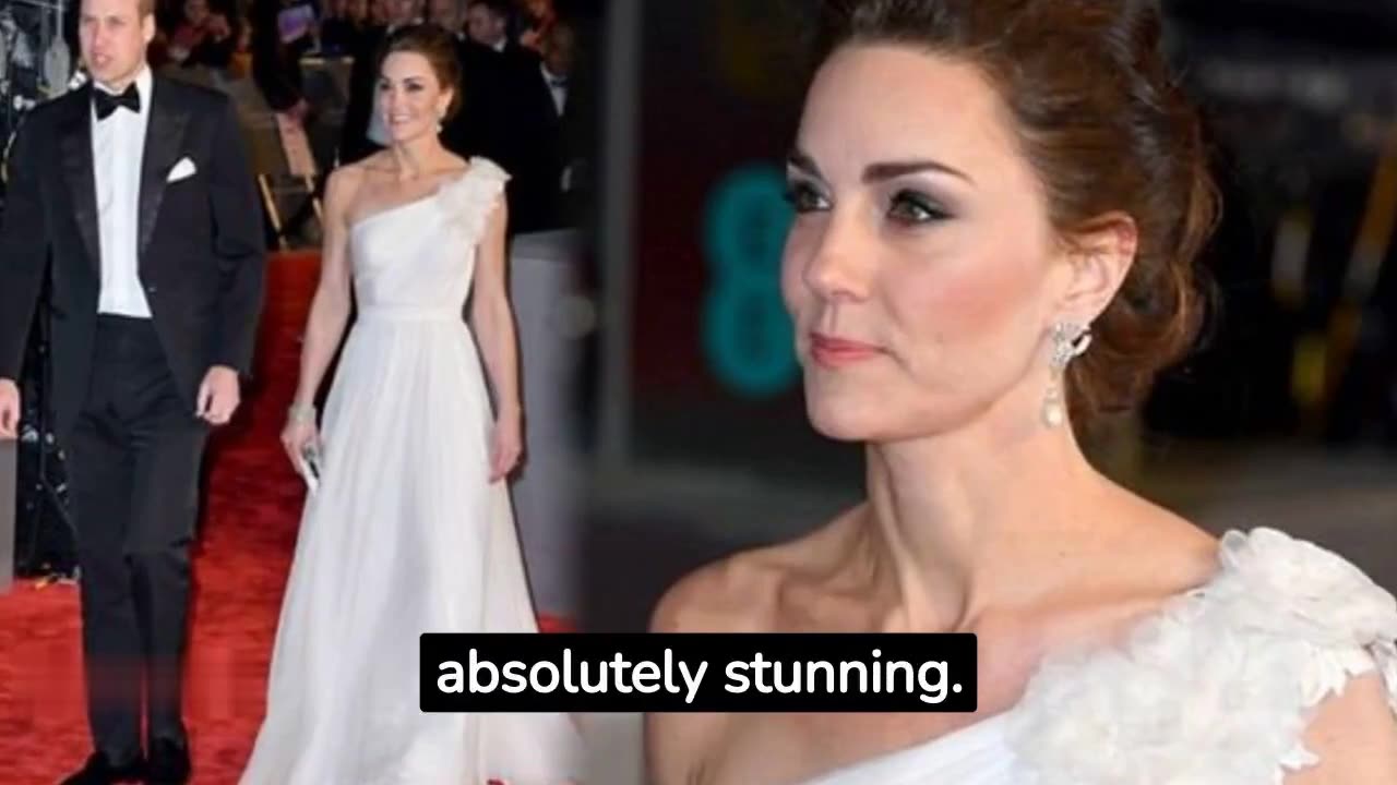 Princess Kate Recycles Alexander McQueen Gown for BAFTAs, Stuns in Sustainable Style